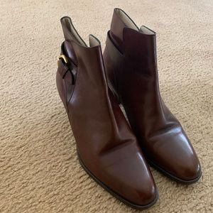 Brown booties women’s size 11.5
